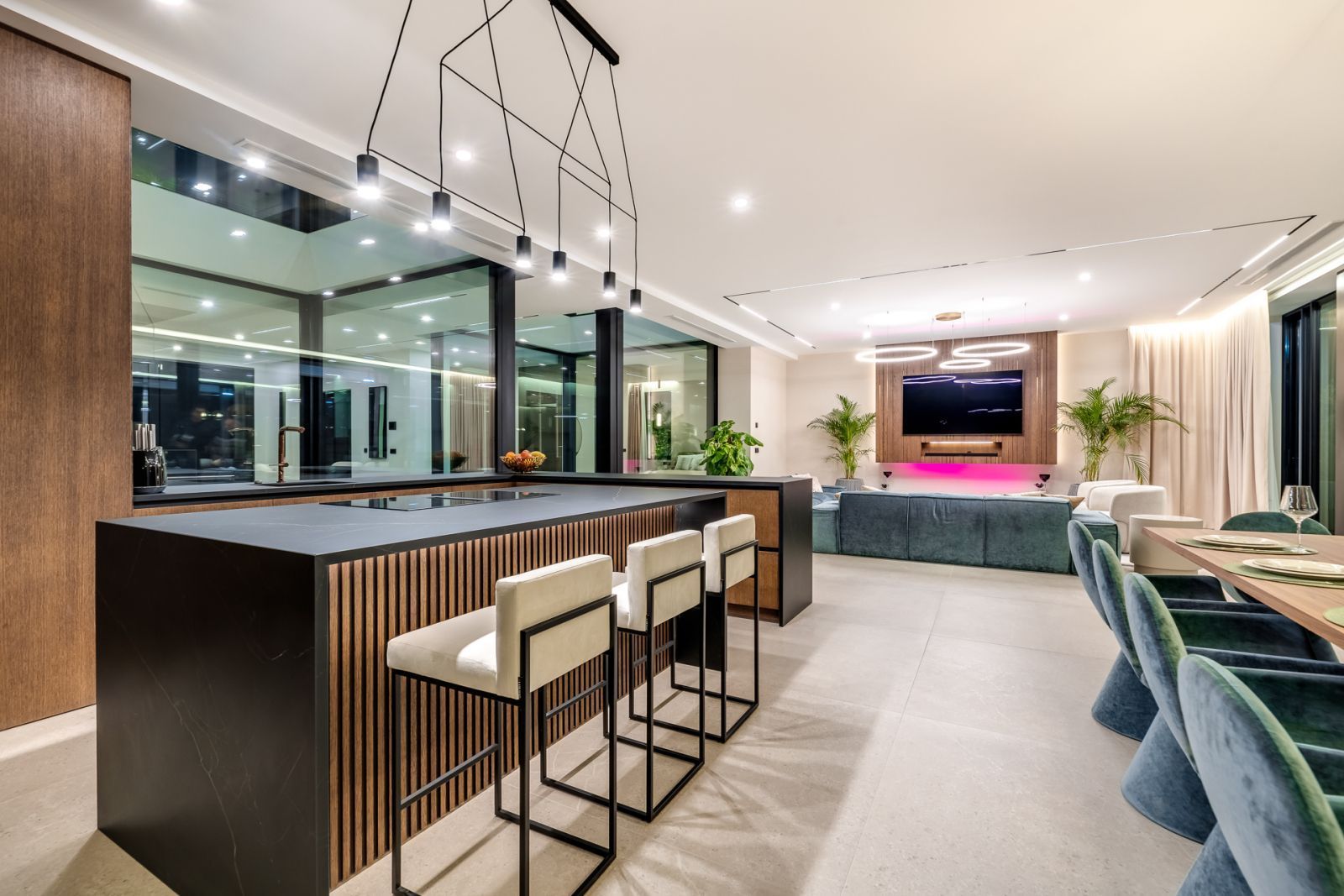 06 modern open plan kitchen